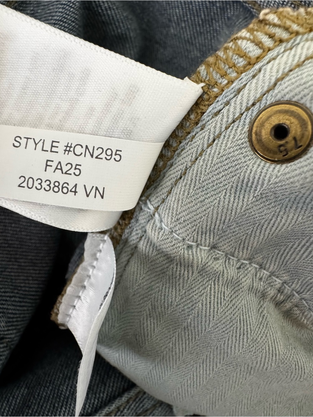 J.Crew Denim Trouser Jeans Wide Leg High Rise Size 30 Blue Charlotte Wash - Picture 12 of 15